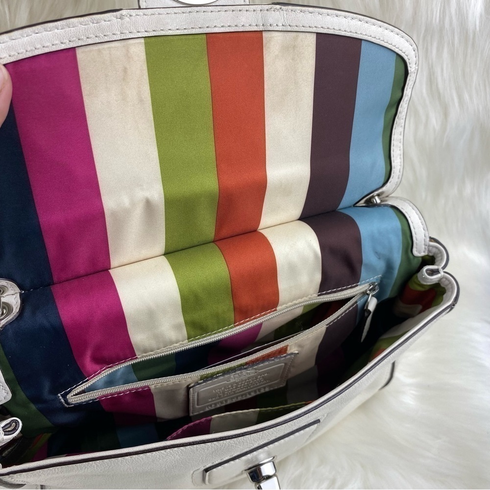 COACH LEGACY WILLIS 70TH ANIVERSARIO LIMITED EDITION TOP HANDLE BAG - Picture 14 of 15